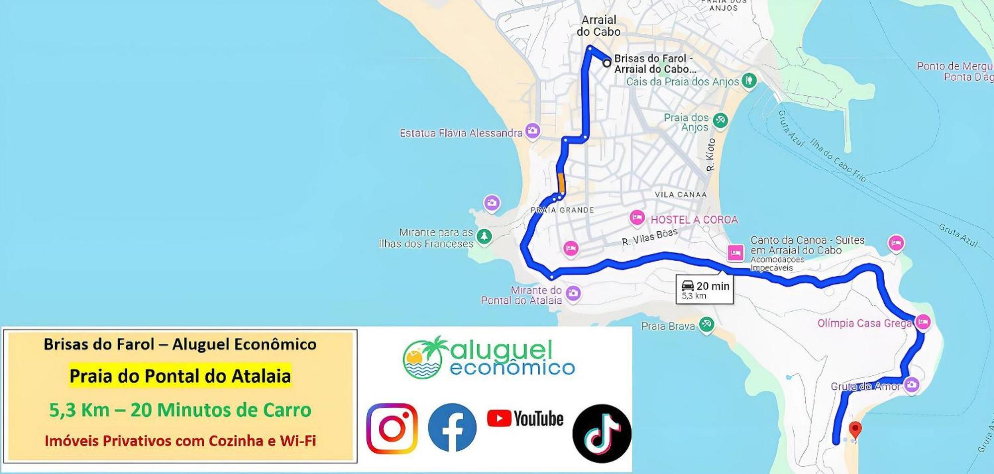 Arraial Do Cabo - Brisas Do Farol - Aluguel Economico Leilighet Eksteriør bilde